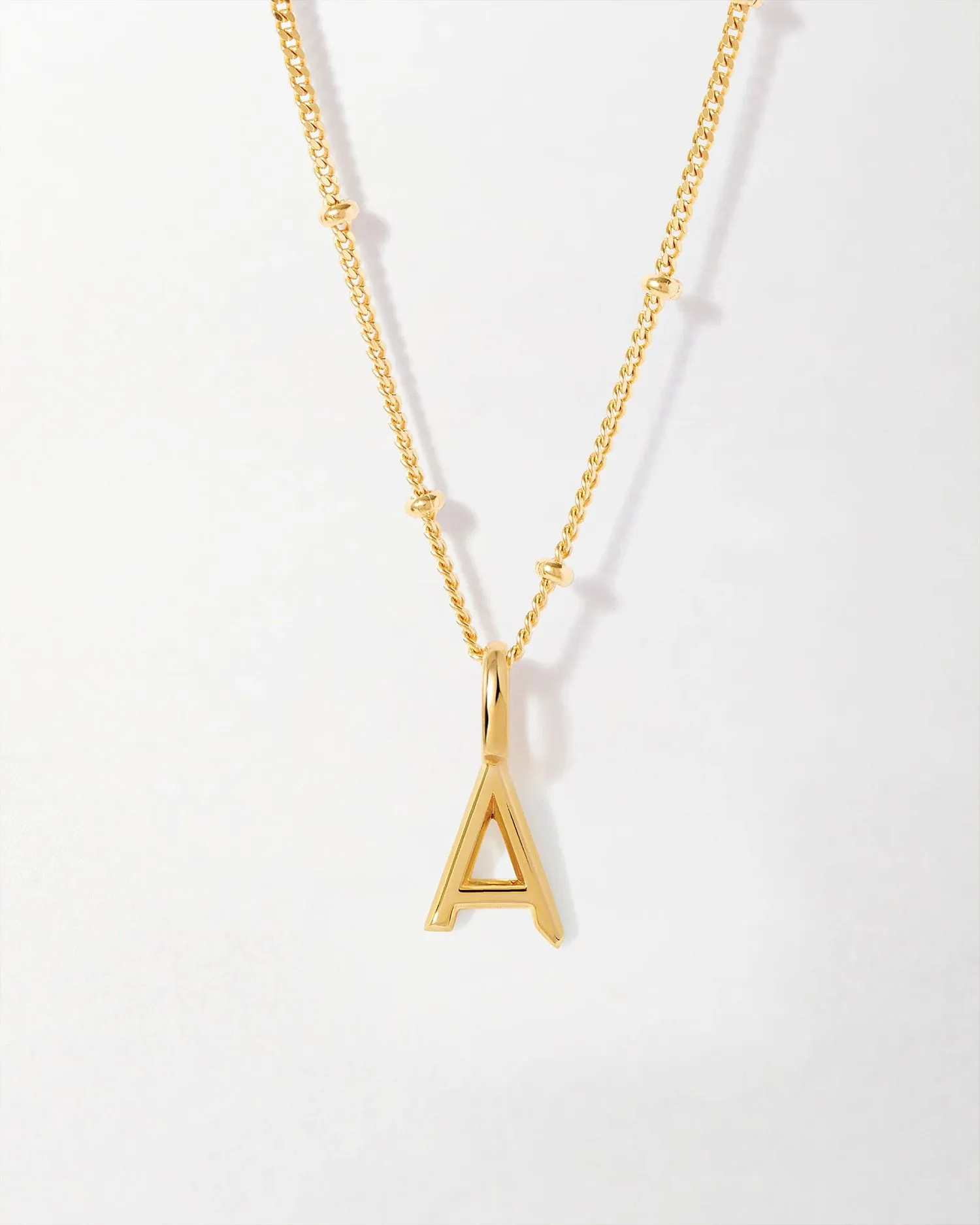 Single Letter Necklace