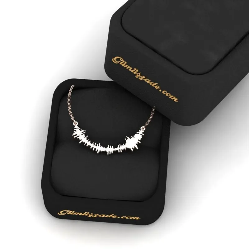 Ses Dalgası Necklace Dalgalı