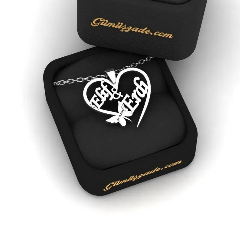 Heart Name Necklace