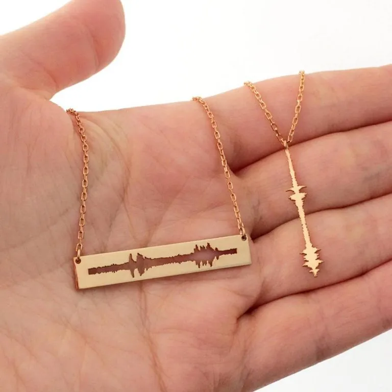 Double Ses Dalgası Necklace