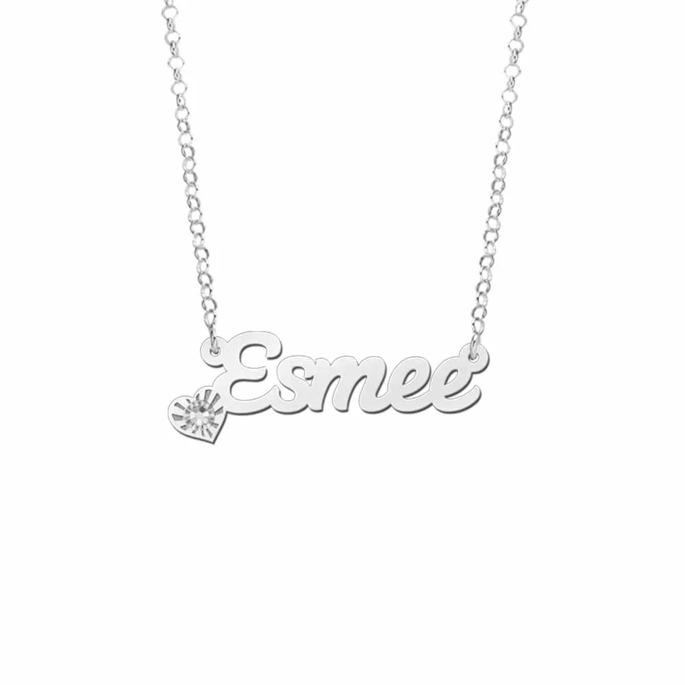 Solitaire Personalized Necklace